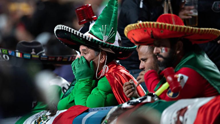 Afición del Tri en juego ante Costa Rica