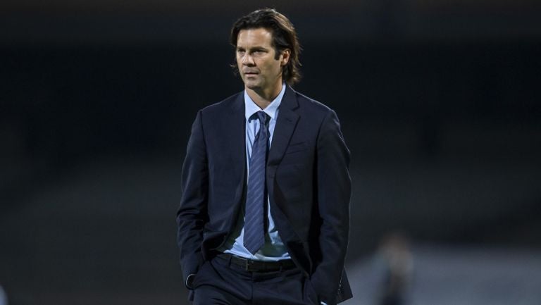 Santiago Solari tras un compromiso de la Liga MX