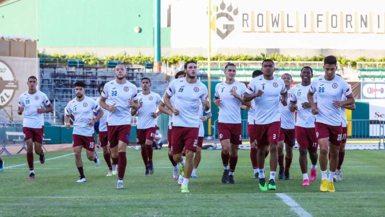 Cruz Azul en entrenamiento