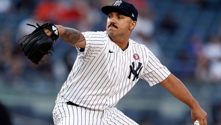 Néstor Cortés Jr., en acción con los Yankees