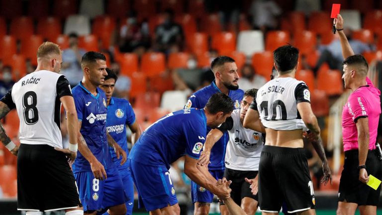 Acciones entre el Getafe y Valencia