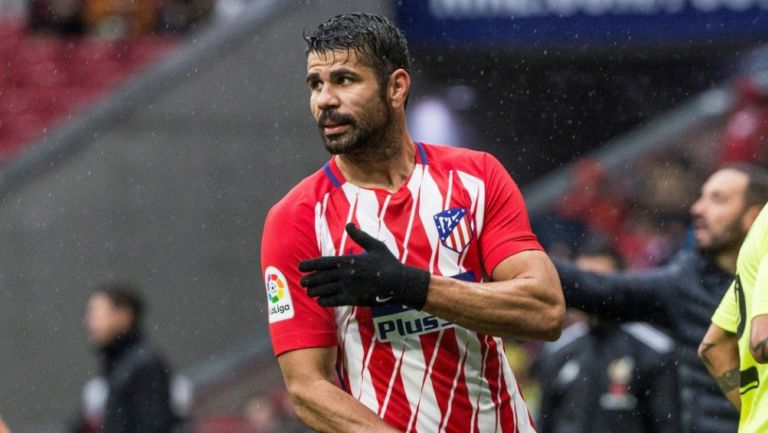 Diego Costa en un partido del Atlético de Madrid