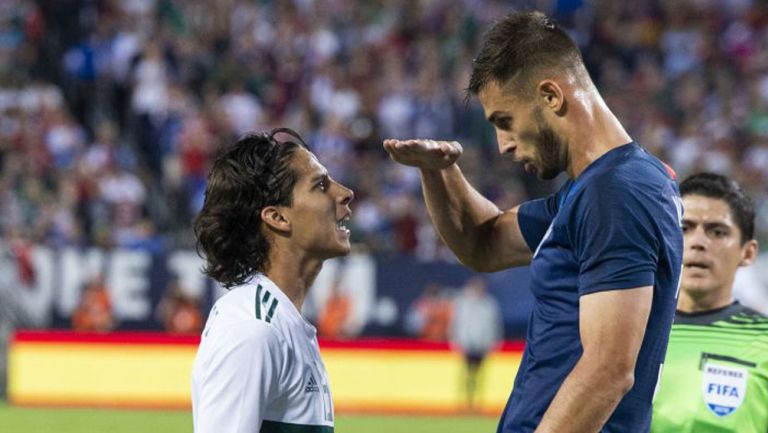 Lainez y Matt Miazga protagonizaron conato de bronca en juego del Tri