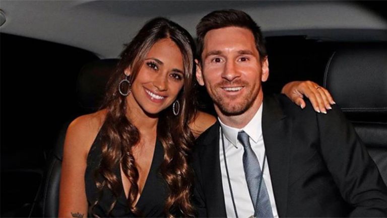 Antonella y Messi juntos