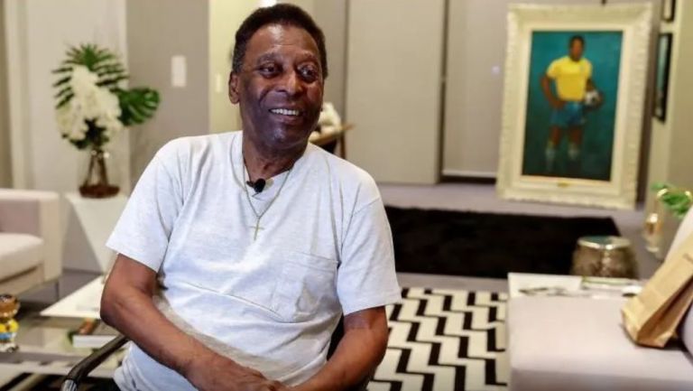 Edson Arantes do Nascimento "Pelé" en entrevista