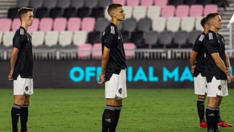 Romeo Beckham con el Fort Lauderdale