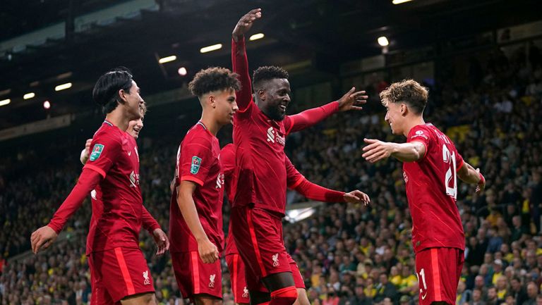 Carabao Cup: Liverpool jugó con suplentes y avanzó a Octavos de Final