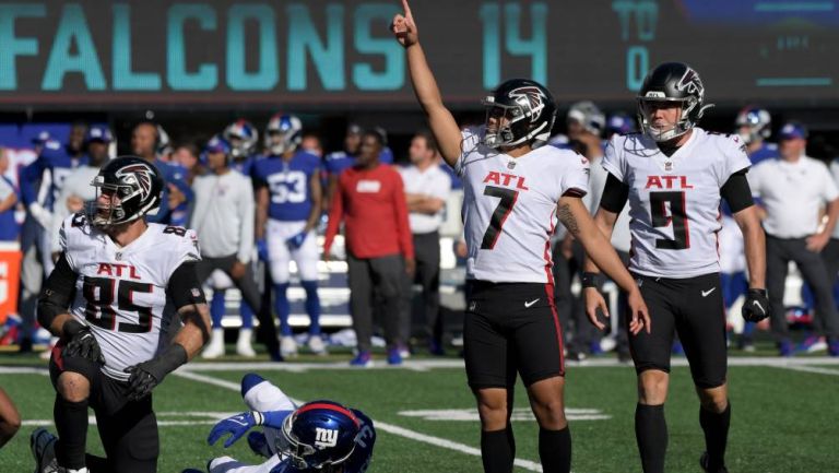 La patada del triunfo para los Falcons ante Giants