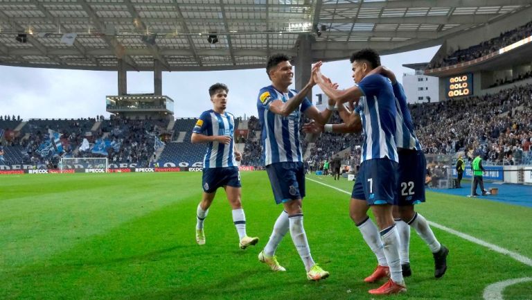 Porto celebró anotación frente al Paços de Ferreira