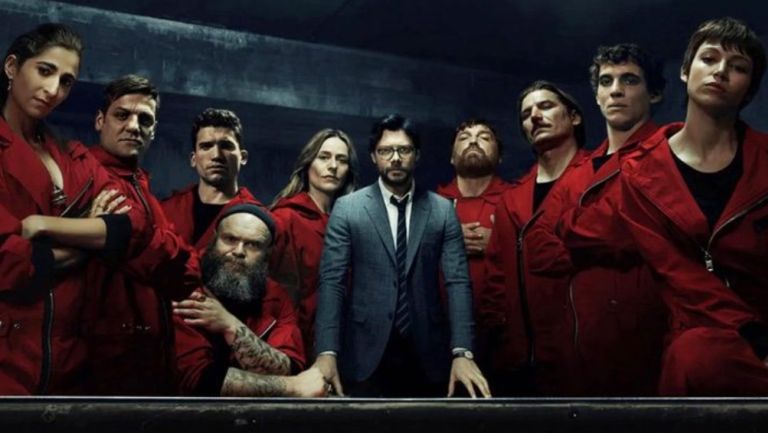 Promocional de La casa de papel