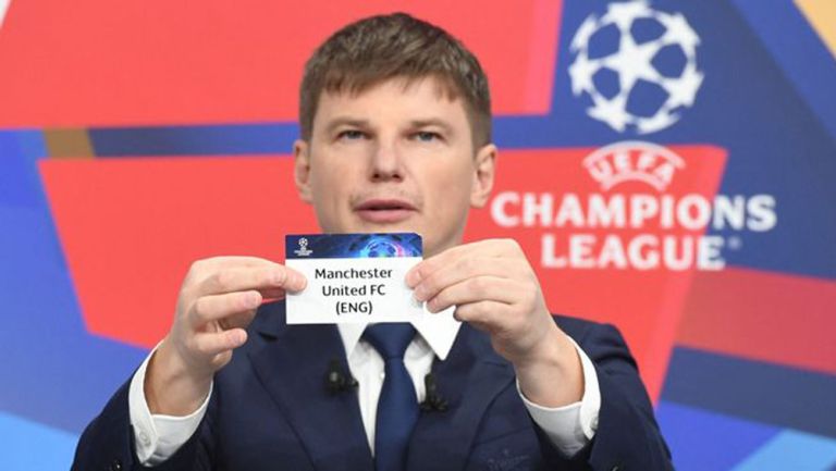 Andrey Arshavin en sorteo de Champions