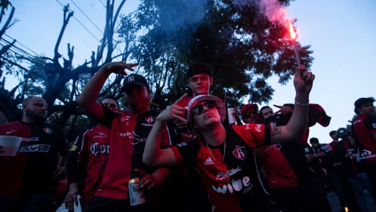 Aficionados de Atlas previo a la Final del Apertura 2021