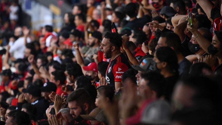 Afición de Atlas en la Final de Vuelta ante León