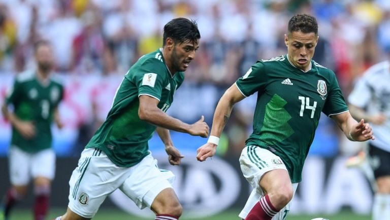 Vela y Chicharito, en el Mundial de Rusia 2018