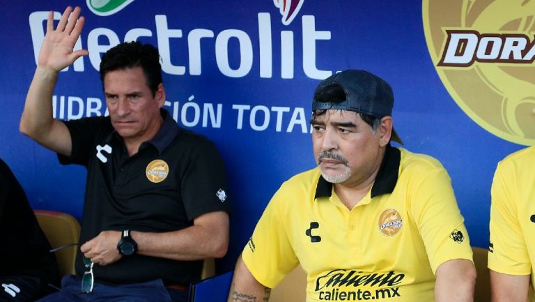 Mario García: 'Yo le aporté mi experiencia en el Ascenso a Maradona en Dorados'