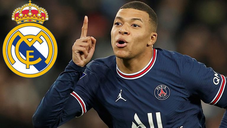 Kylian Mbappé, en festejo de gol