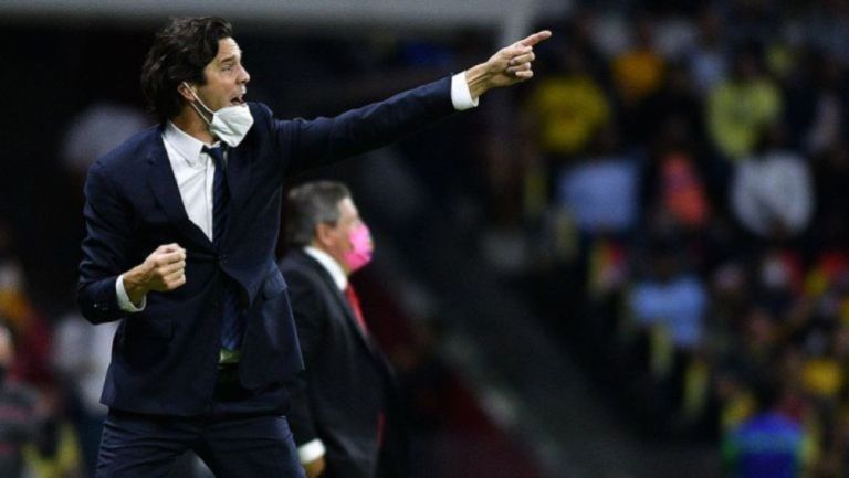 Santiago Solari, director técnico del América