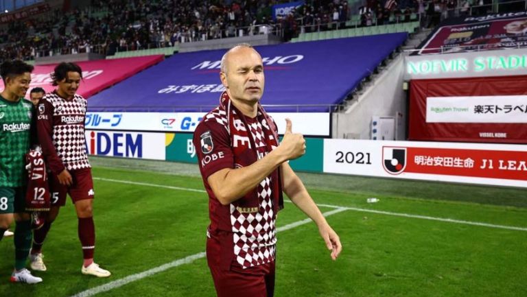 Andrés Iniesta en el Vissel Kobe de Japón