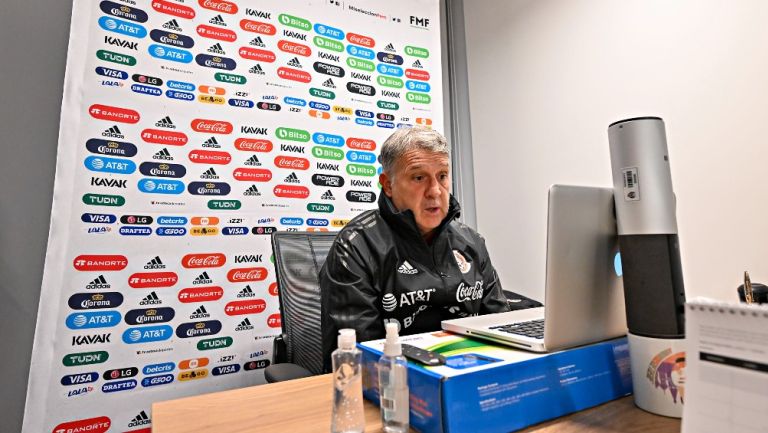 Gerardo 'Tata' Martino en conferencia de prensa