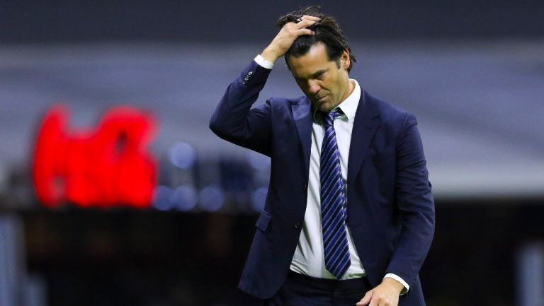 Santiago Solari, director técnico del América