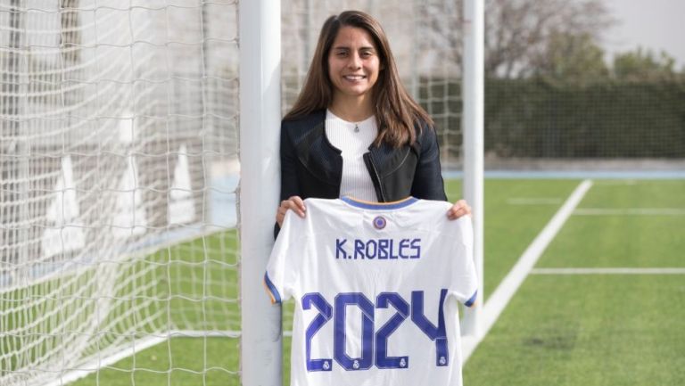 Kenti Robles renovó con el Real Madrid hasta 2024