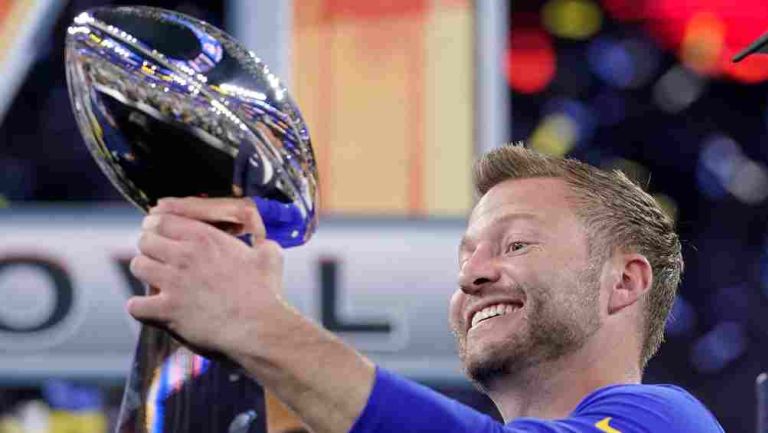 Sean McVay, entrenador más joven en ganar un Super Bowl 