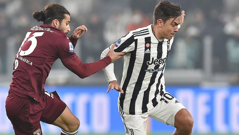 Paulo Dybala, en acción con La Vecchia Signora