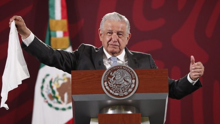 AMLO en conferencia de prensa matutina