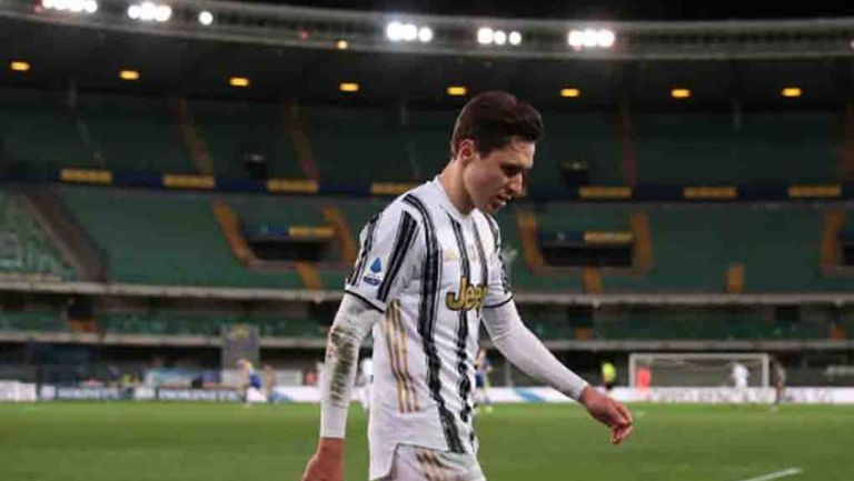 Federico Chiesa, jugador de la Juventus