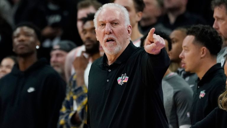 Popovich, entrenador de los Spurs 