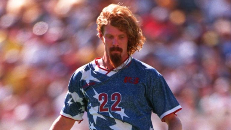 Alexi Lalas, jugador histórico de la Selección Estadounidense 