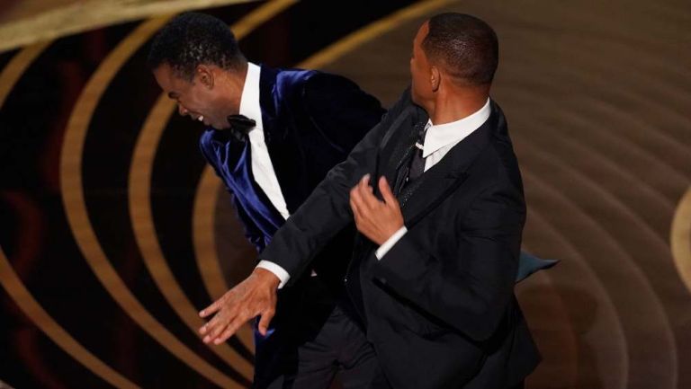 Will Smith soltó una cachetada a Chris Rock