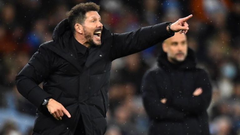 Diego Simeone, entrenador del Atlético de Madrid