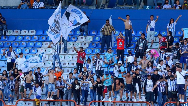 Afición de Pachuca en el Estadio Hidalgo 