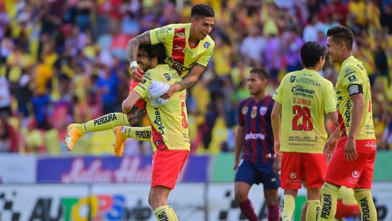 Atlético Morelia celebrando su pase a la Gran Final 