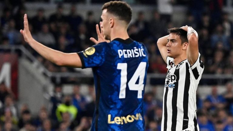 Paulo Dybala en acción con la Juventus