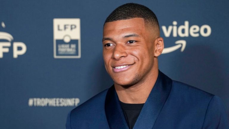 Mbappé en una entrega de premios 