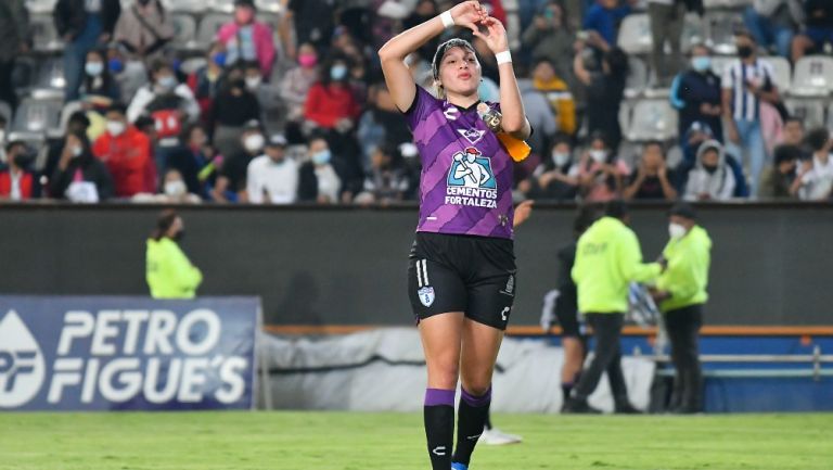 Norma Palafox con Pachuca en el Clausura 2022