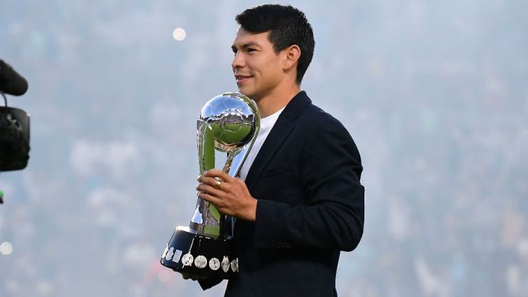 Hirving Lozano, exjugador de los Tuzos del Pachuca