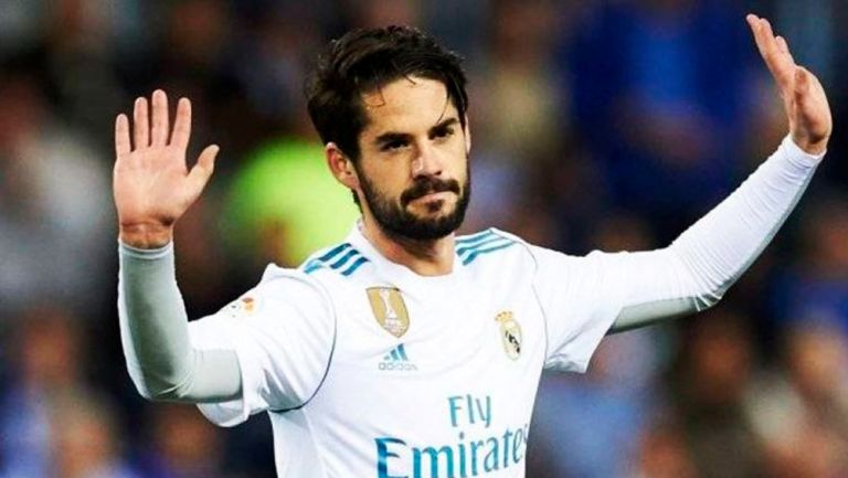 Isco Alarcón, durante un juego con el Real Madrid