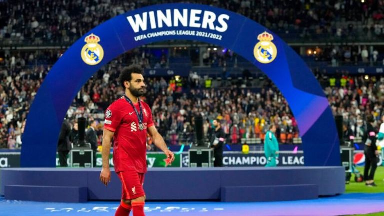 Mohamed Salah tras la Final de Champions League