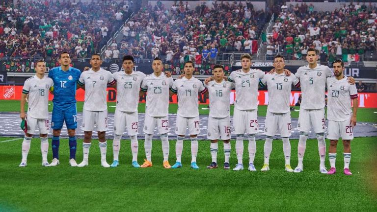 Selección Mexicana previo a jugar partido amistoso ante Nigeria