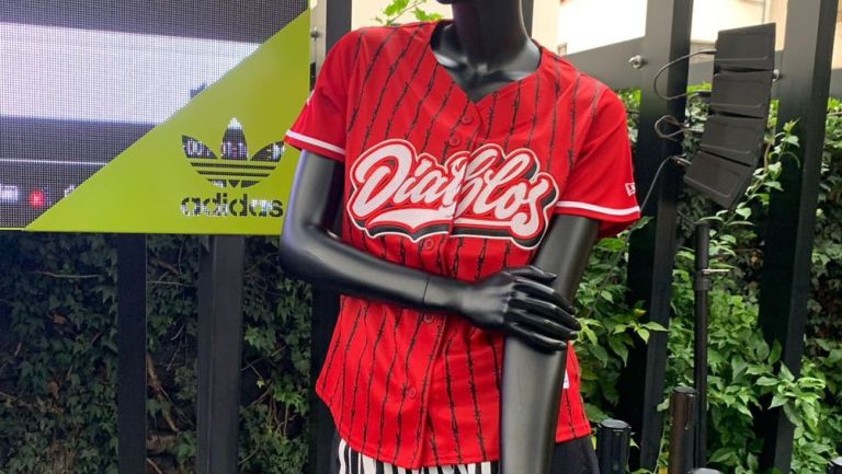 Nuevo jersey de los Diablos Rojos