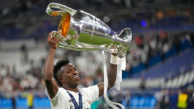 Vinicius Jr. tras ser Campeón de la Champions League