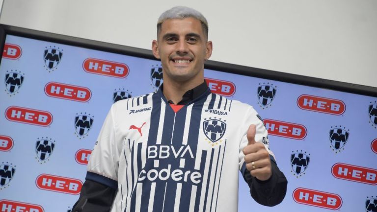 Germán Berterame, nuevo delantero de Monterrey