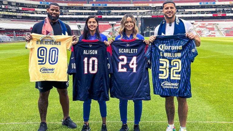 América Femenil recibió a Houston Texans