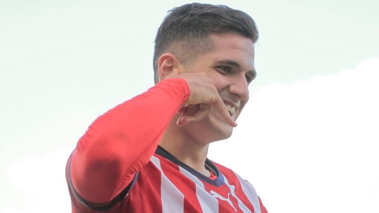 José de Jesús González anotó el primer gol de Chivas en el Apertura 2022