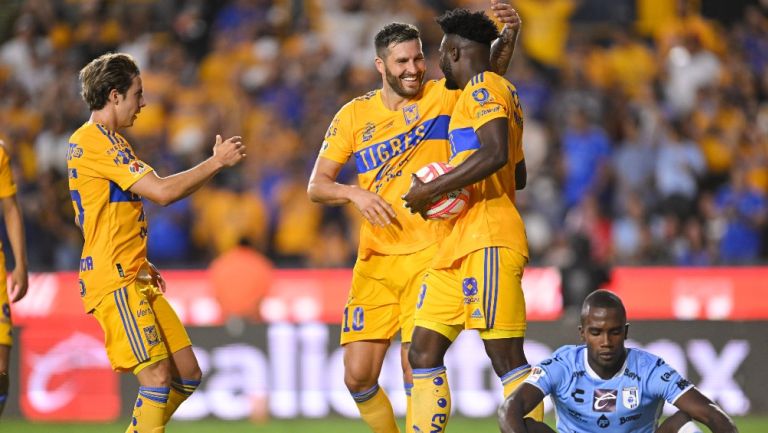 Liga MX: Tigres Sacó El Partido Con 9 Hombres, Se Impuso A Querétaro Y ...