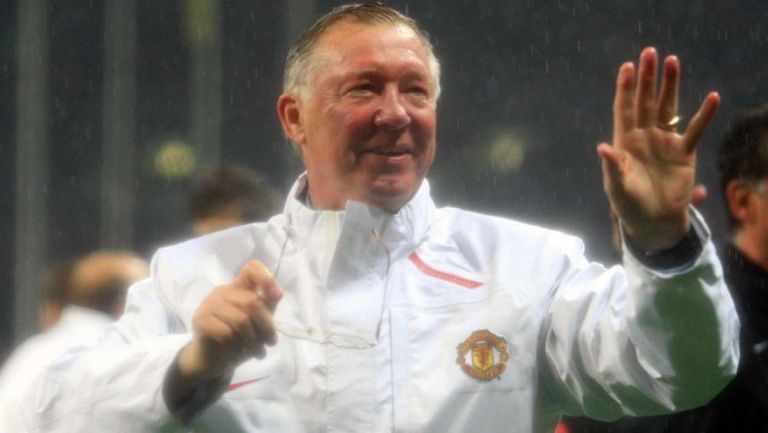 Alex Ferguson durante su gestión en los Red Devils