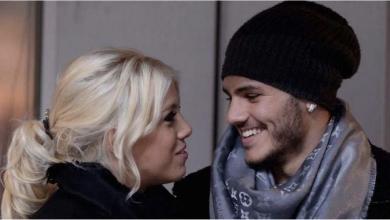 Icardi y Wanda en Italia